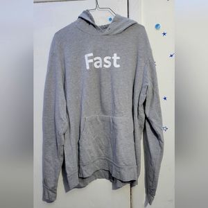 Gray Bella Canvas Hoodie size XL